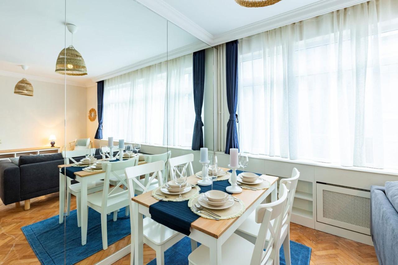 이스탄불 Flat With Excellent Location In Tesvikiye, Sisli 아파트 외부 사진
