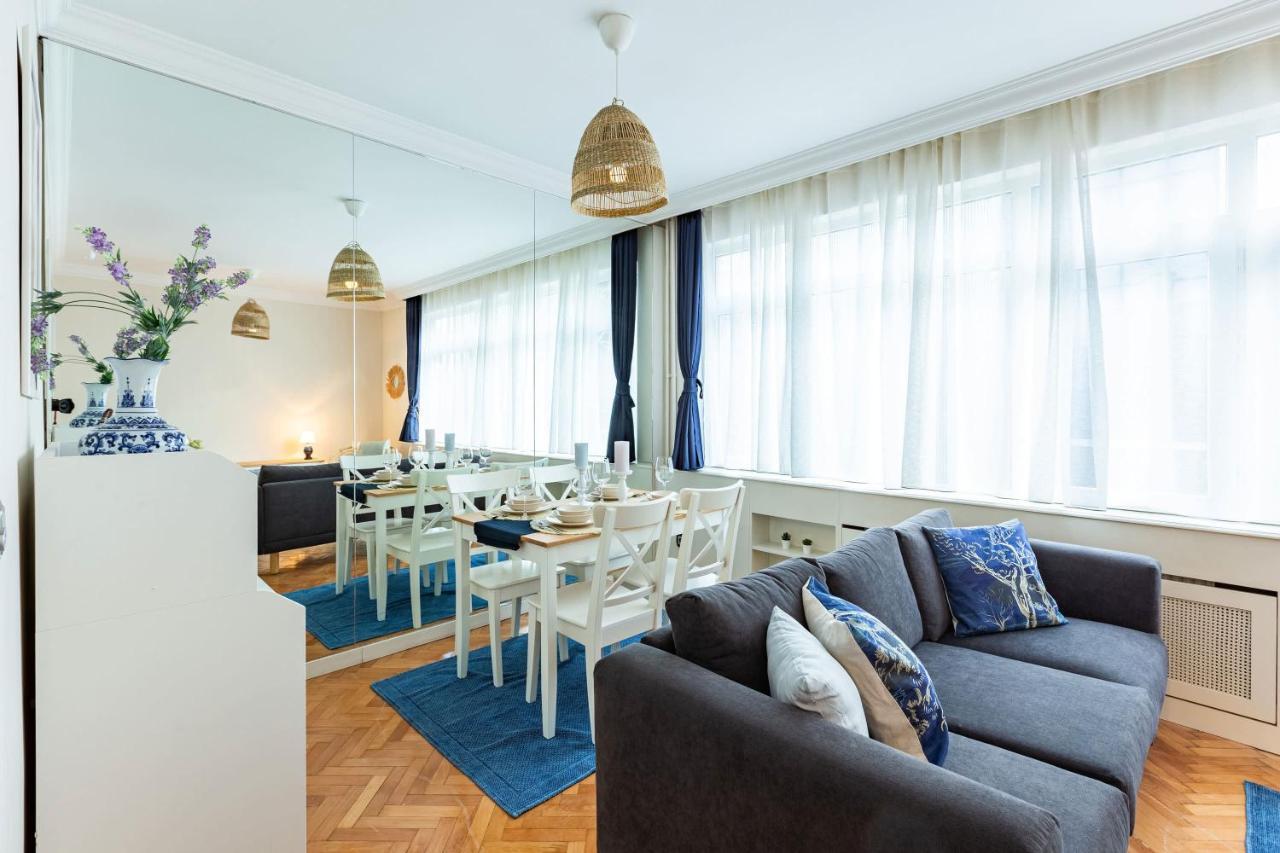 이스탄불 Flat With Excellent Location In Tesvikiye, Sisli 아파트 외부 사진